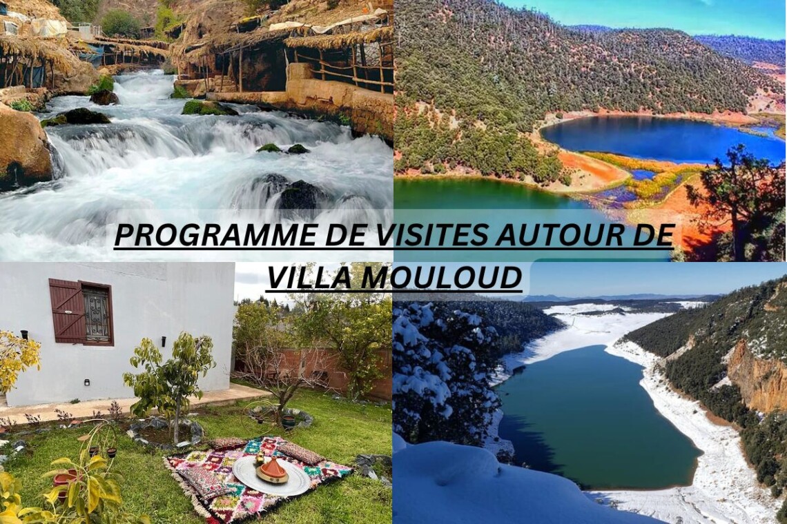 Programme de Visites autour de Villa Mouloud